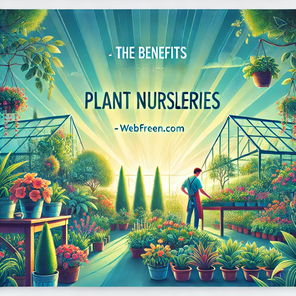 The Benefits of Plant Nurseries Webfreen.com