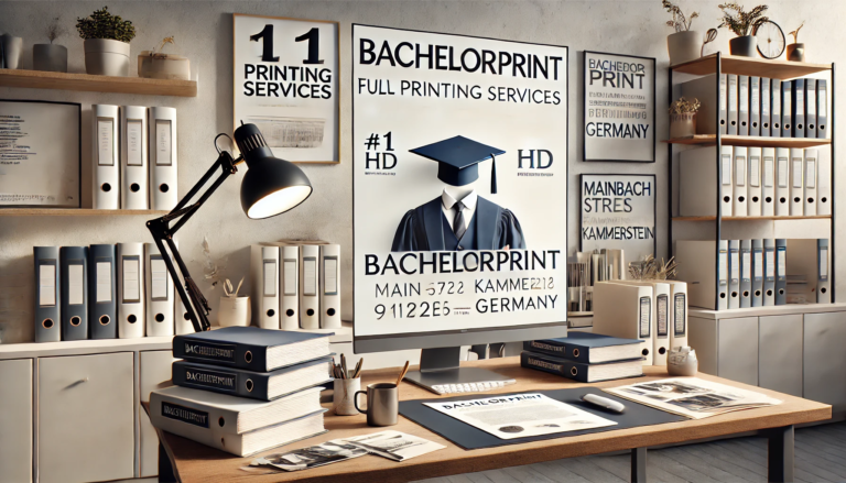 BachelorPrint | #1 Printing Services for Students, Mainbachstraße 7A, 91126 Kammerstein, Germany